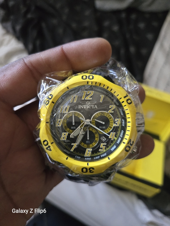 Invicta Other - Invicta Yellow and Black Chronograph Sport Watch